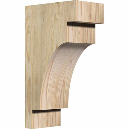 Ekena Millwork Mediterranean Rough Sawn Corbel, Douglas Fir, 6"W x 10"D x 18"H COR06X10X18MED00RDF